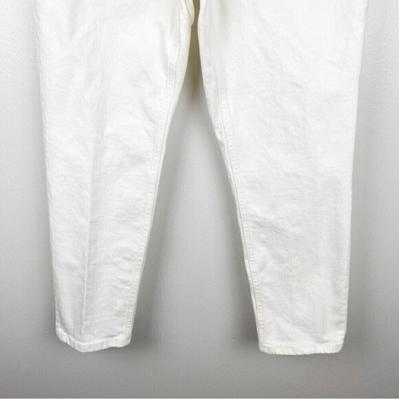 Everlane Curvy Cheeky High Rise Classic Straight Leg Jeans White Size 29 - Picture 6 of 12